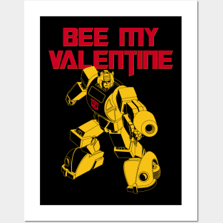 BUMBLEBEE MY VALENTINE Posters and Art